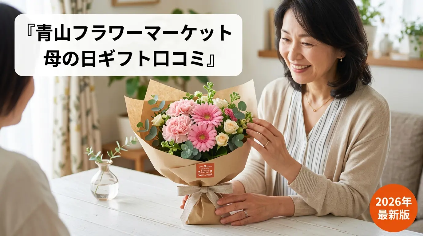 2026年】青山フラワーマーケット母の日ギフトの口コミ｜定番